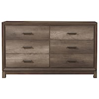 Transitional Dresser with 3 Drawers