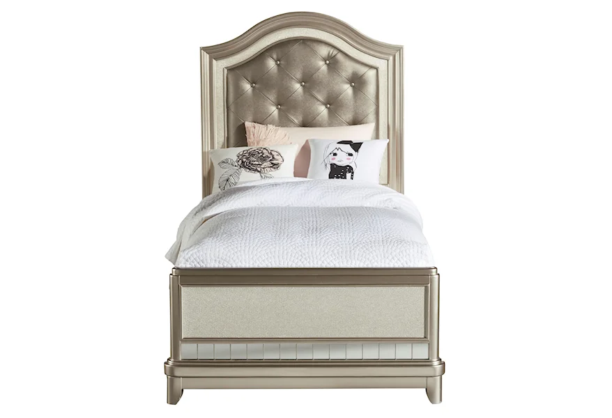 Lil South Beach Lil South Beach Twin Panel Bed by Samuel Lawrence at Morris Home