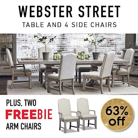 Webster Street Dining with Freebie!