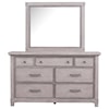 Samuel Lawrence Prospect Hill Dresser and Mirror Combo