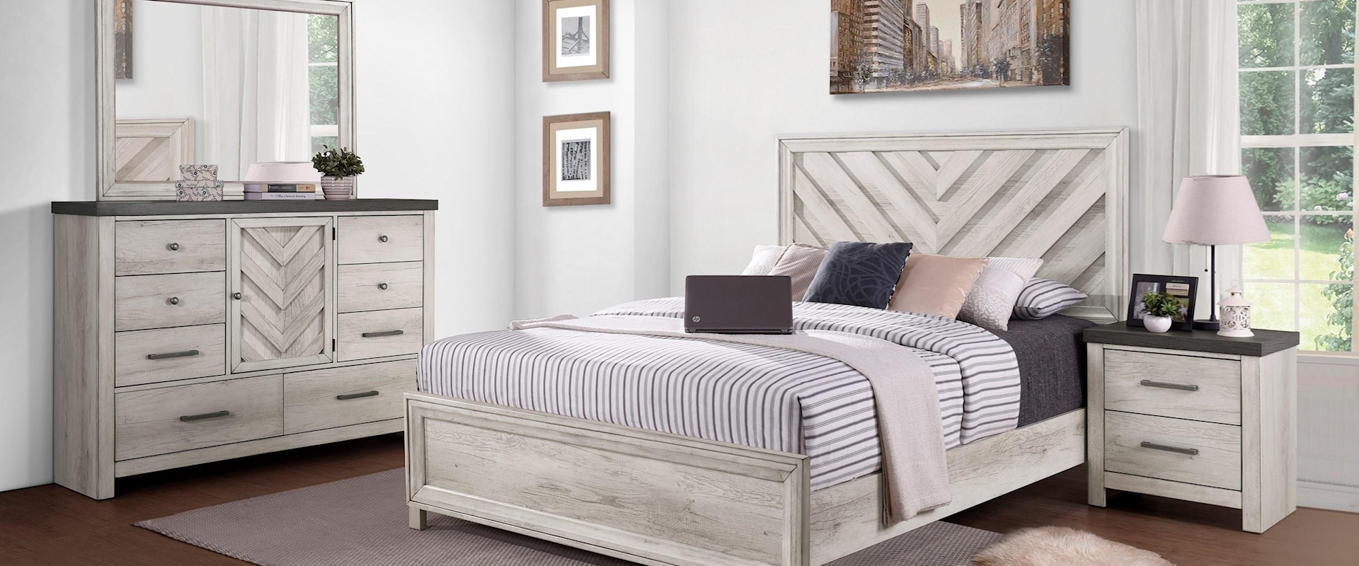 5PC Queen Bedroom Group