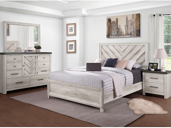 5PC Queen Bedroom Group