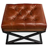 Sarreid Ltd Benches, Stools and Ottomans Leather Cushion Bench