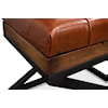 Sarreid Ltd Benches, Stools and Ottomans Leather Cushion Bench