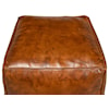 Sarreid Ltd Benches, Stools and Ottomans Sunday Afternoon Leather Cube