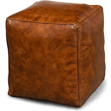 Sunday Afternoon Leather Cube