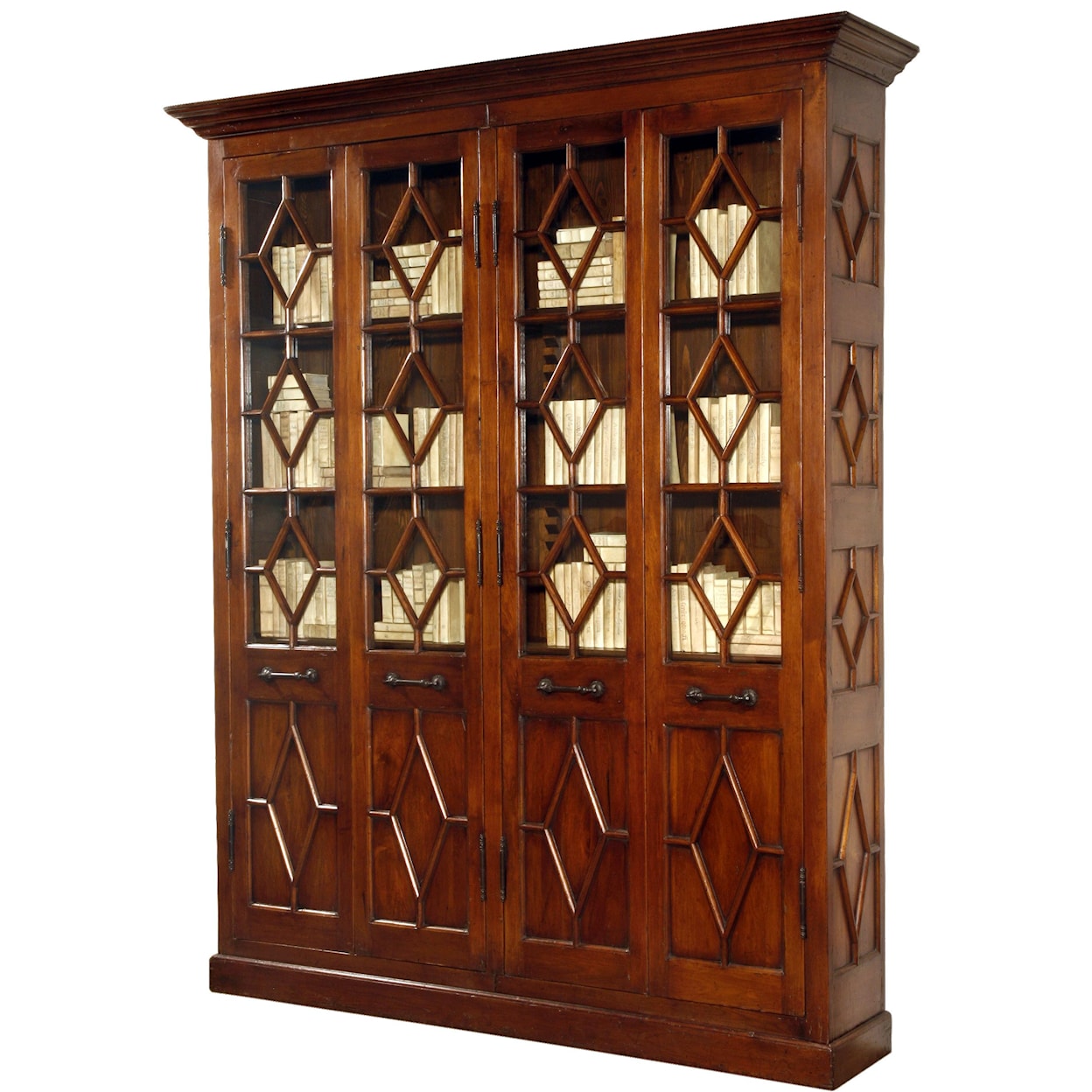 Sarreid Ltd Home Office Colonel Ebirt Bookcase