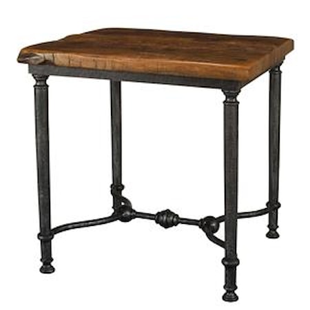 Lodge Lamp Table