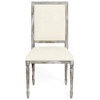Customizable Square Back Side Chair