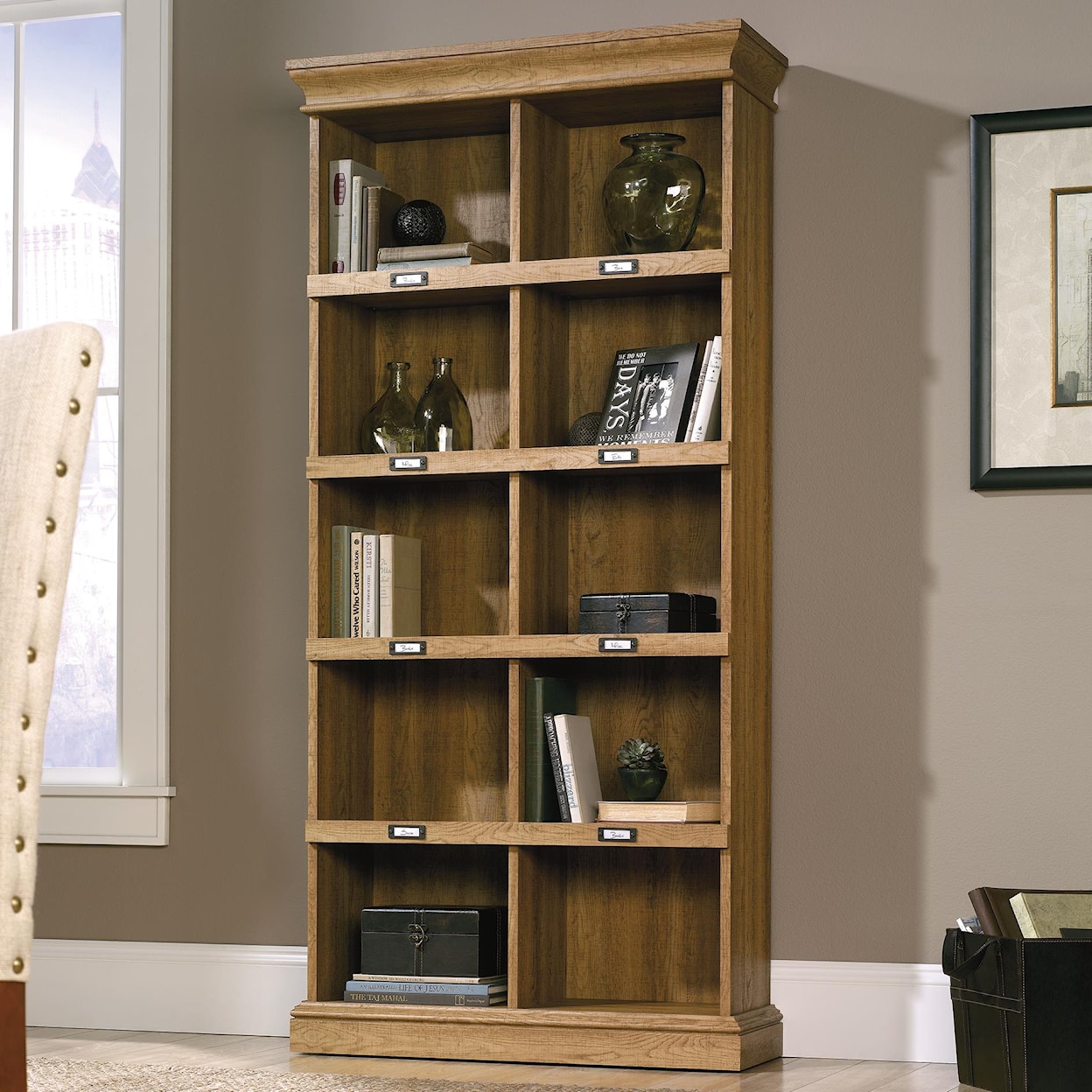 Sauder Barrister Lane Tall Bookcase