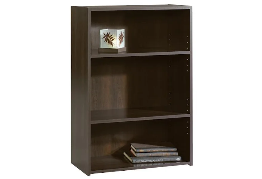 Bookcases 3-Shelf Bookcase by Sauder at Westrich Furniture & Appliances