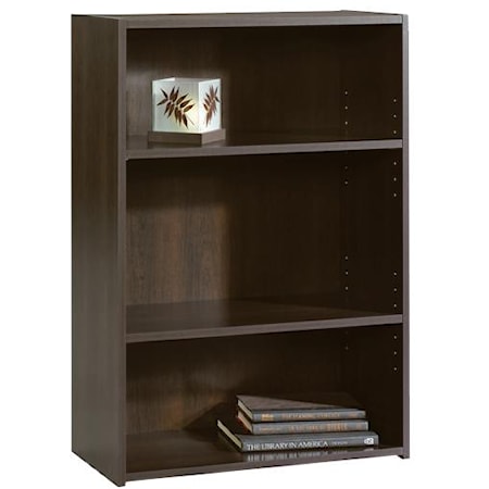 Casual 3-Shelf Bookcase
