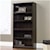 Sauder Bookcases 5-Shelf Bookcase with Elegant Slide-On Molding