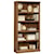 Sauder Bookcases 5-Shelf Bookcase with Elegant Slide-On Molding