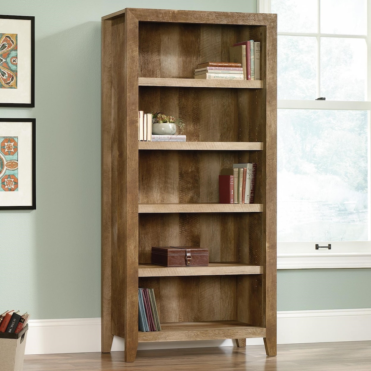 Sauder Dakota Pass 5-Shelf Bookcase