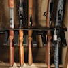 Sauder Dakota Pass Gun Display Cabinet