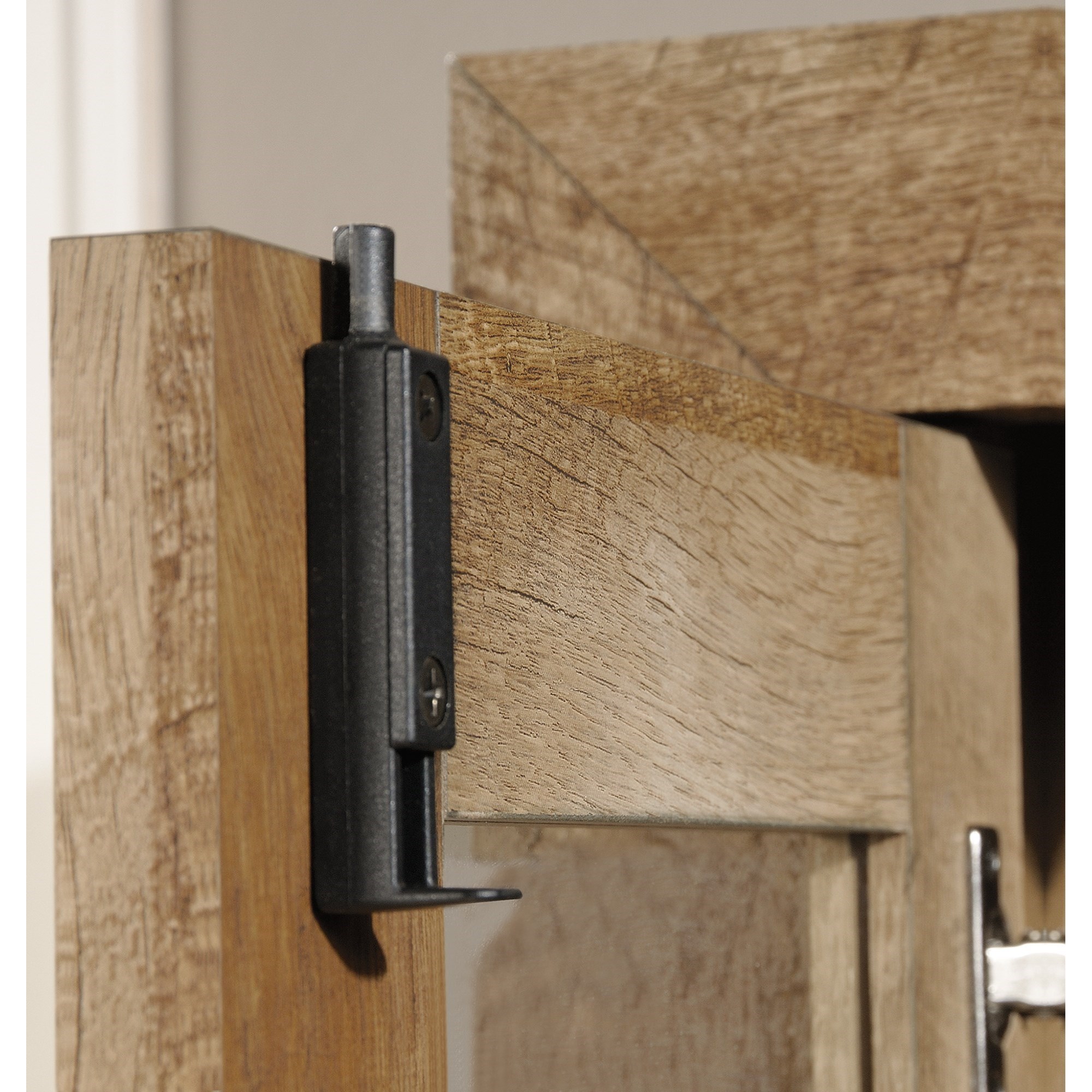 Sauder Dakota Pass Gun Display Cabinet