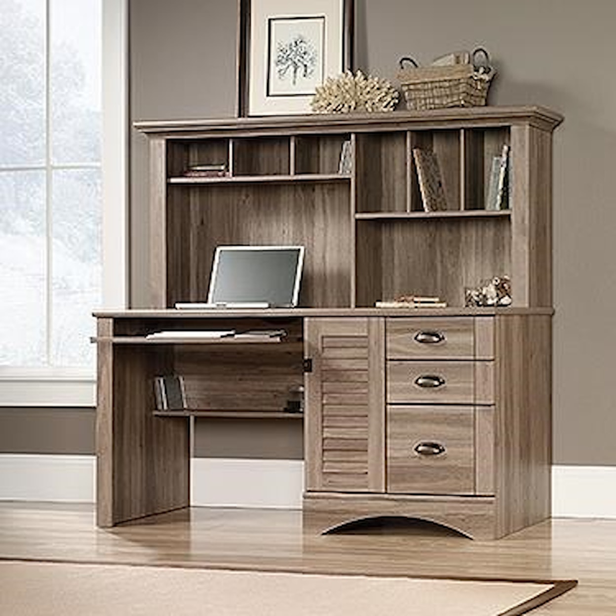 Sauder Harbor View Office Computer Desk