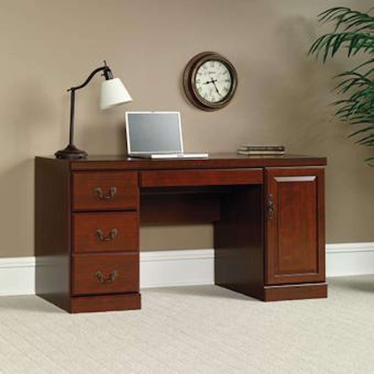 Sauder Heritage Hill Computer Credenza