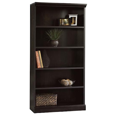 Five-Shelf Open Bookcase