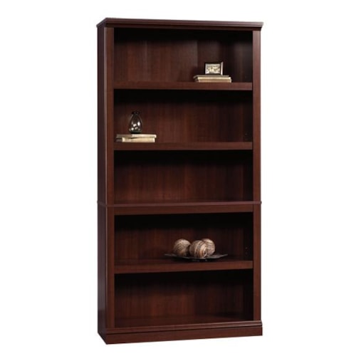 Five-Shelf Open Bookcase