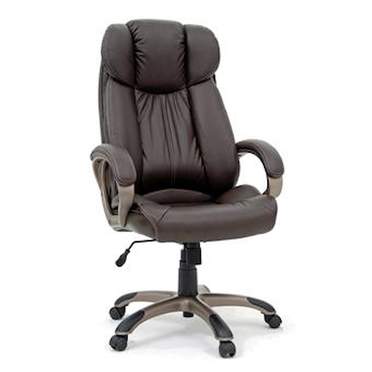 Sauder Office Chairs Deluxe Leather Executive Chair