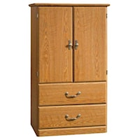 2 Door Armoire with 2 Drawers
