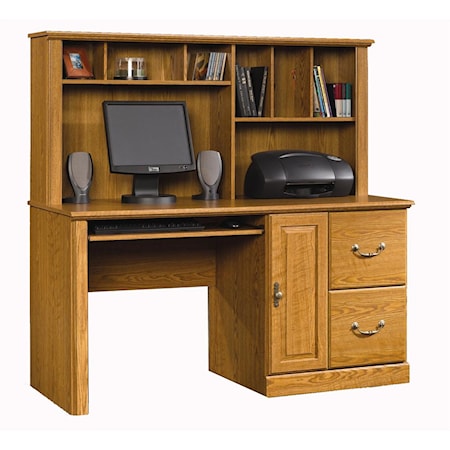 Computer Desk & Hutch