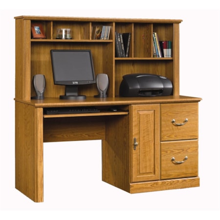 Computer Desk & Hutch
