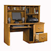 Sauder Orchard Hills Computer Desk & Hutch