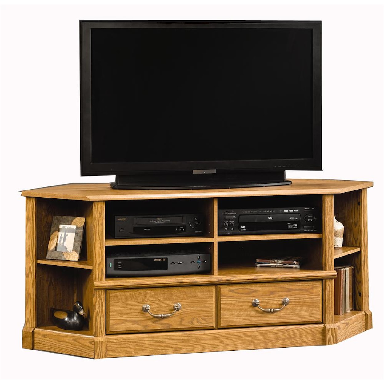 Sauder Orchard Hills Corner Entertainment Credenza