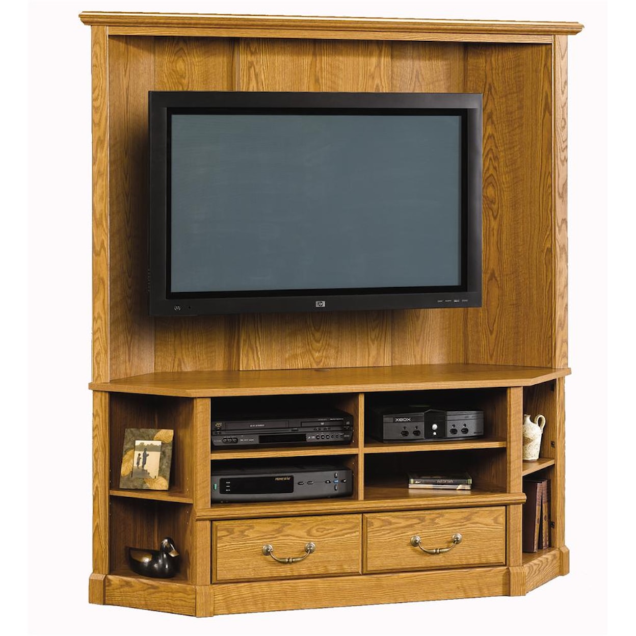 Sauder Orchard Hills Corner Entertainment Credenza