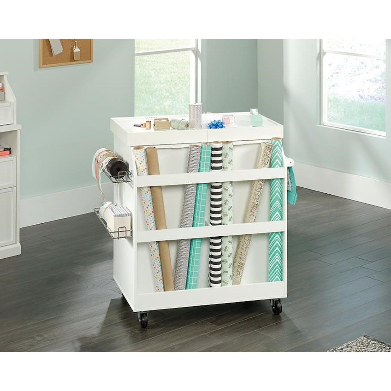 Sauder Craft Pro Series Craft Cart