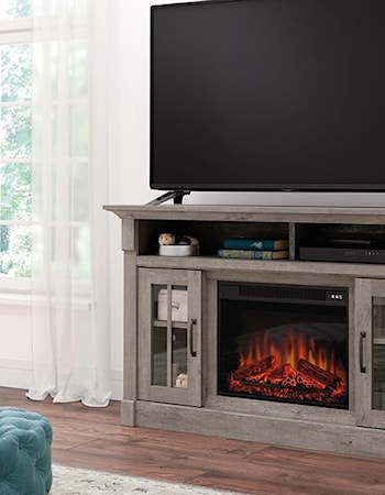 Fireplace TV Credenza