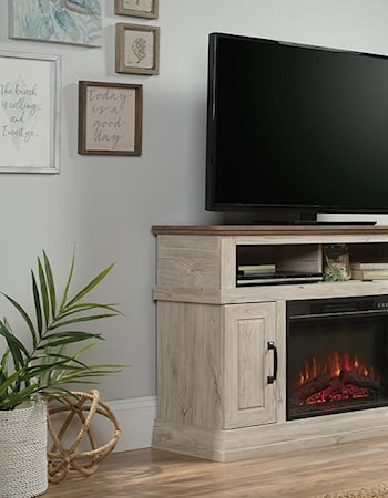 Entertainment Fireplace Credenza