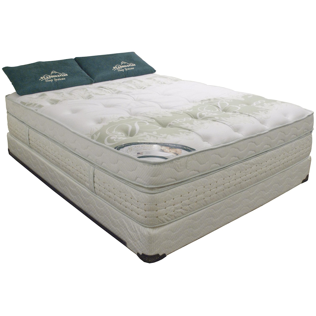 Scandinavian Bedding 60th Anniversary Queen Foam Mattress Set