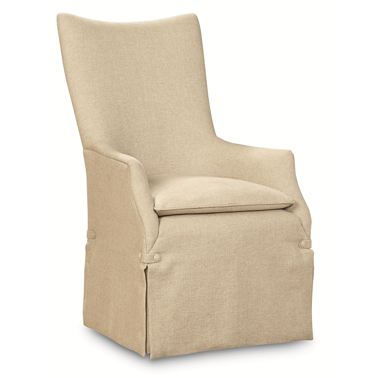 Caracole Caracole Classic "watch My Back" Upholstered Arm Chair