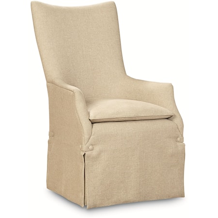 "watch My Back" Upholstered Arm Chair