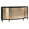 Caracole Classic Contemporary Opposites Attract Cabinet with Doors