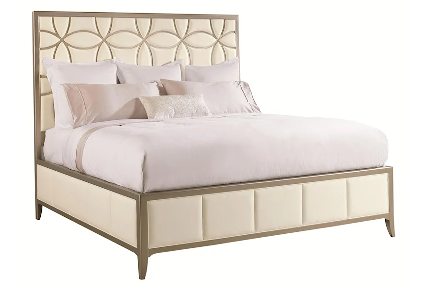 Classic Contemporary King Size Sleeping Beauty Bed by Caracole at Baer's Furniture