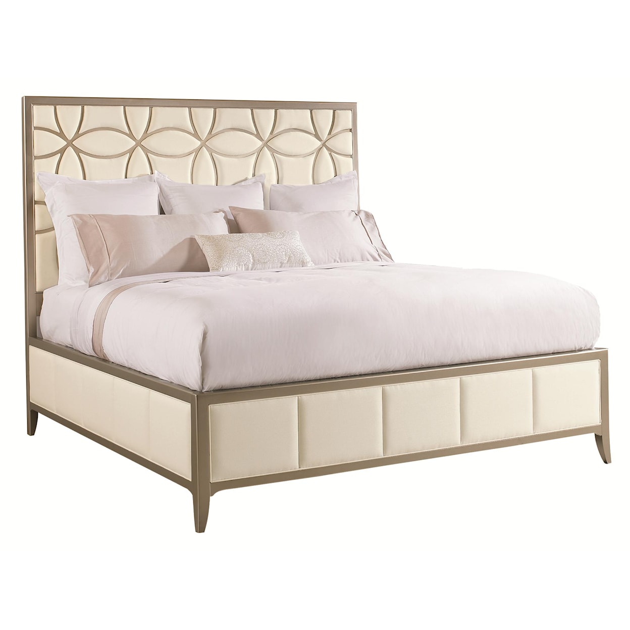 Caracole Classic Contemporary King Size Sleeping Beauty Bed