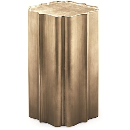 "Gold is Up" Side Table