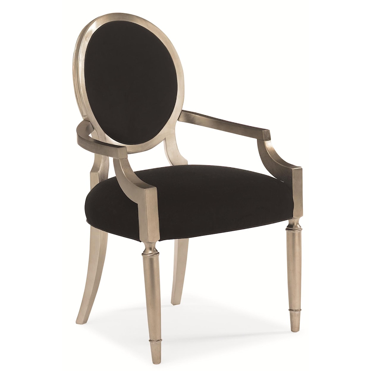 Caracole New Traditional "Chit Chat" Dining Arm Chair