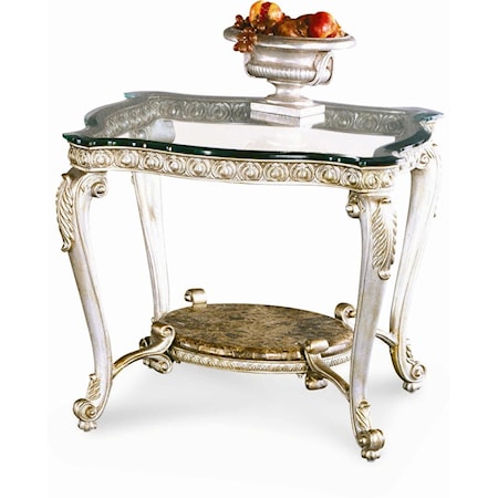 Silver Palace End Table