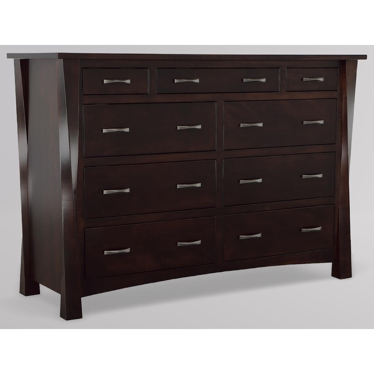 Schrock's Furniture Lexington Old Museum 9 Drawer Dresser