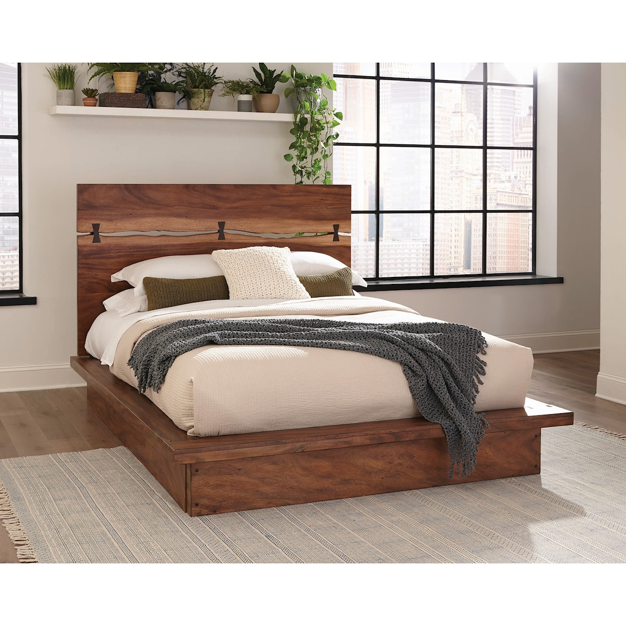 Coaster Winslow California King Platform Bed