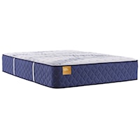 King 15 1/2" Tight Top Encased Coil Mattress and One Pc Divided King Ease 3.0 Adjustable Base