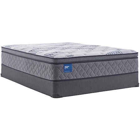 Cal King 14" Plush Mattress Set