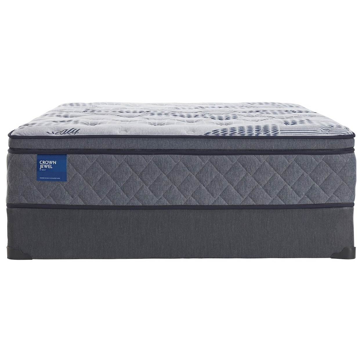 Sealy B3 Pillowtop Plush Full 14" Plush Mattress Set