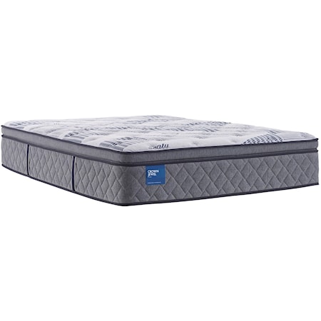 King 14" Plush Pillow Top Encased Coil Mattress and Ergomotion Inhance Power Base